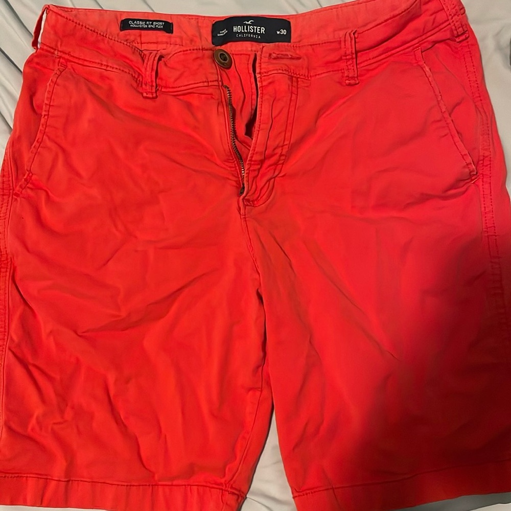 Hollister Red Classic Fit Short